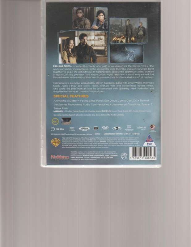 FALLING SKIES DVD SERIES SEASON 1 & 2