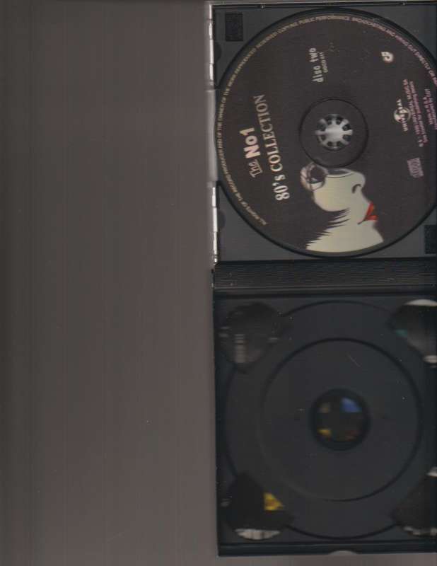 THE NO 1 80'S COLLECTION 2 CD'S