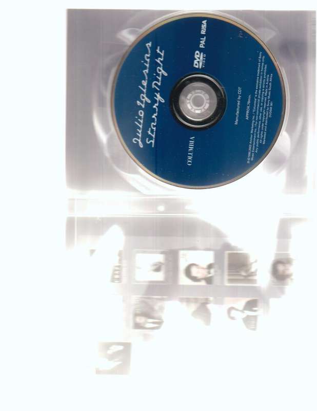 JULIO IGLESIAS, STARRY NIGHT DVD
