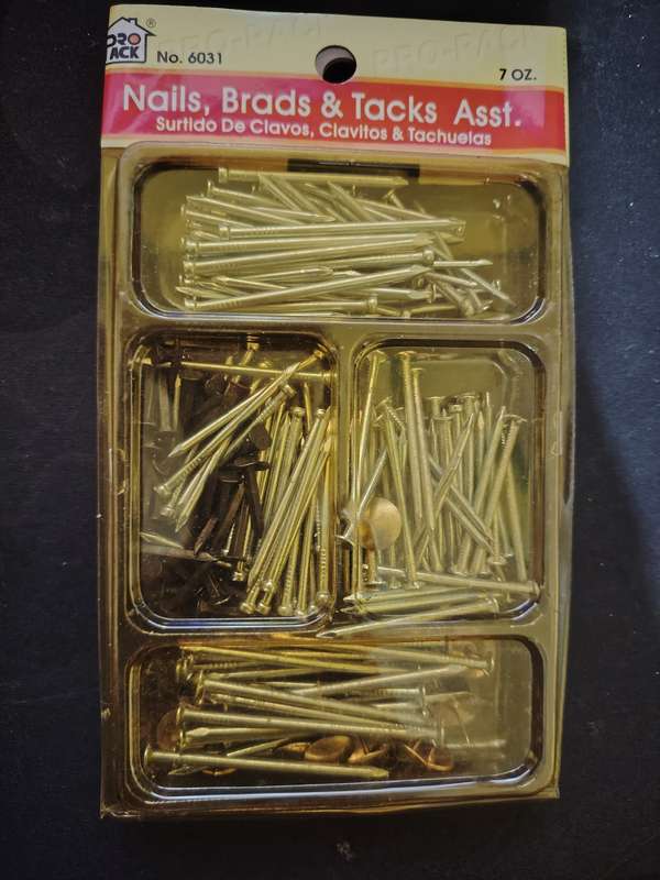 Nails Brads and tacks Assortment Pro Pack