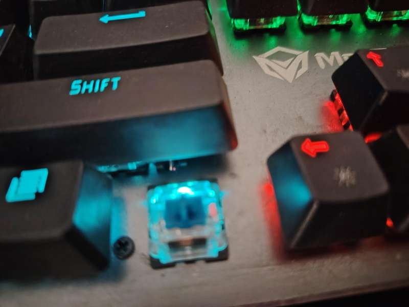 Mechanical keyboard backlit *** MEETION MK007 GAMING Backlit