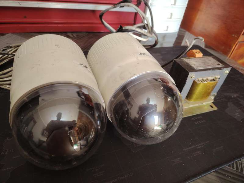 JVC Dome camera's X2 with transformer