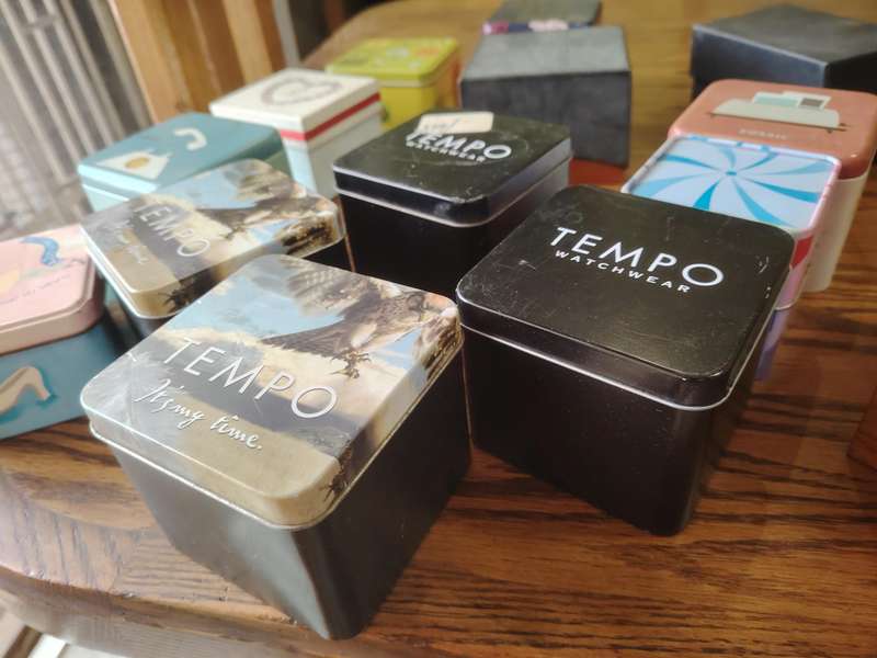 FOSSIL * TEMPO * MICHEL HERBALIN * ROTARY * 14  Watch Boxes