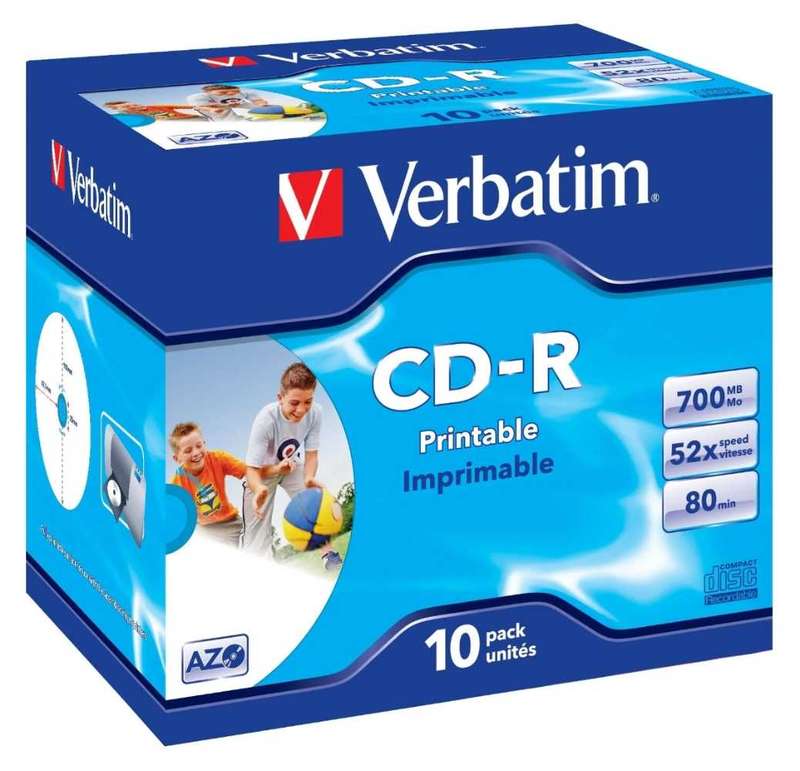 Verbatim CD-R 10 pack