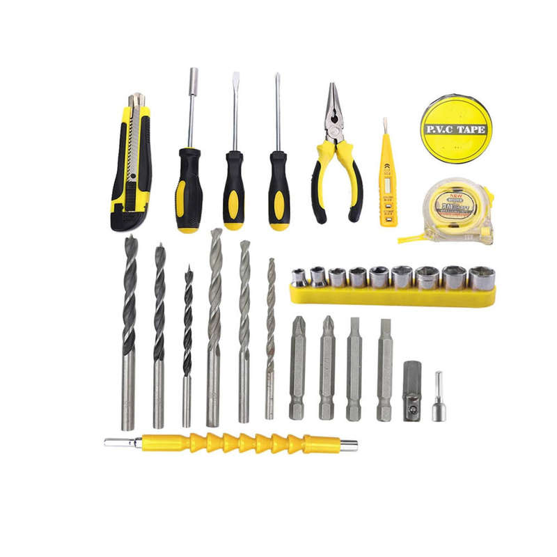 21V Lithium Battery Handheld Cordless Screwdriver Drill Combination Kits