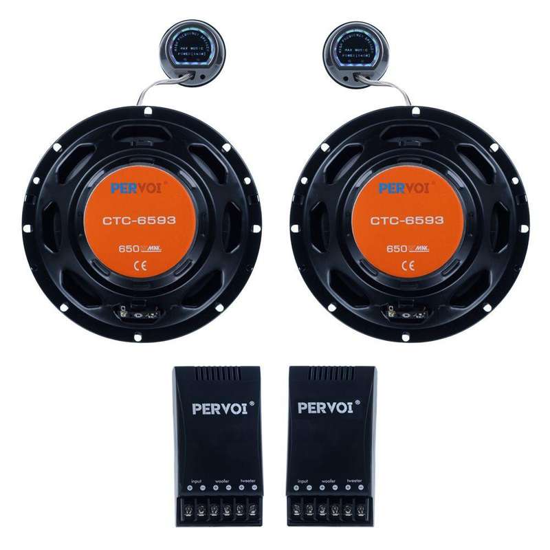 Pervoi Component Speaker - Midrange Driver & Dome Tweeter