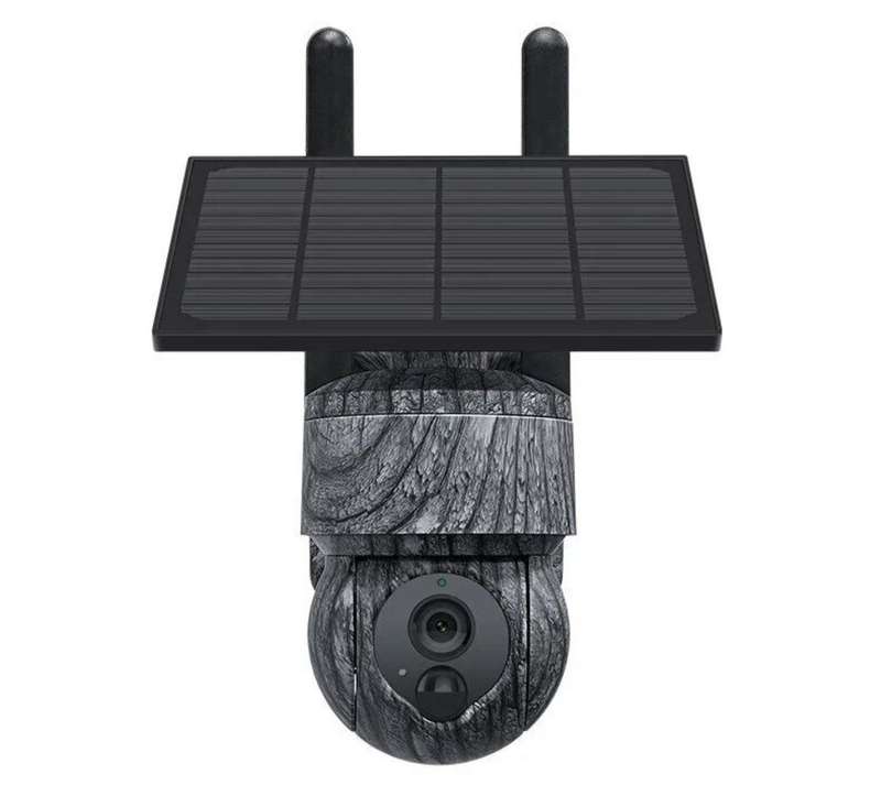 4k HD Smart Solar Camo Outdoor Electric Pan Tilt Camera