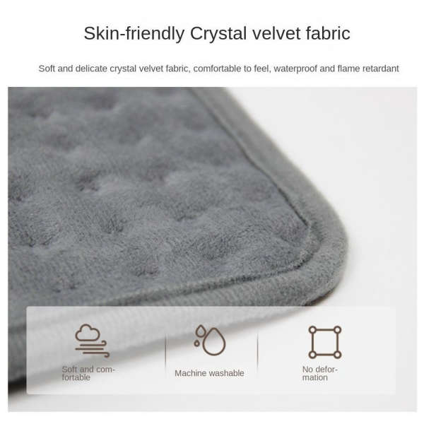 Therapeutic Automatic On/Off Electric Heating Pad Blanket