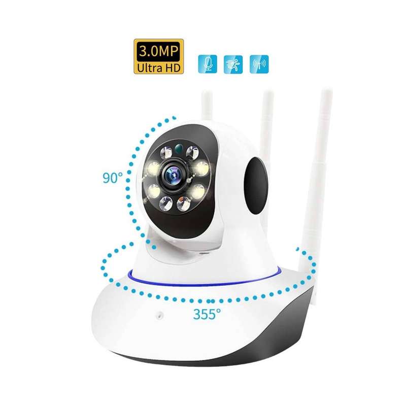 Smart Wireless Baby Monitor Camera With Usb Power Cable & Adaptor
