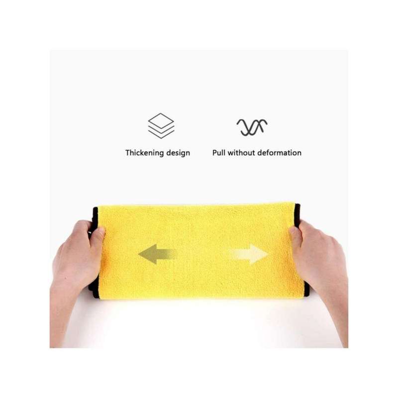 3 Piece 2 In 1 Microfibre Wash & Dry Towels