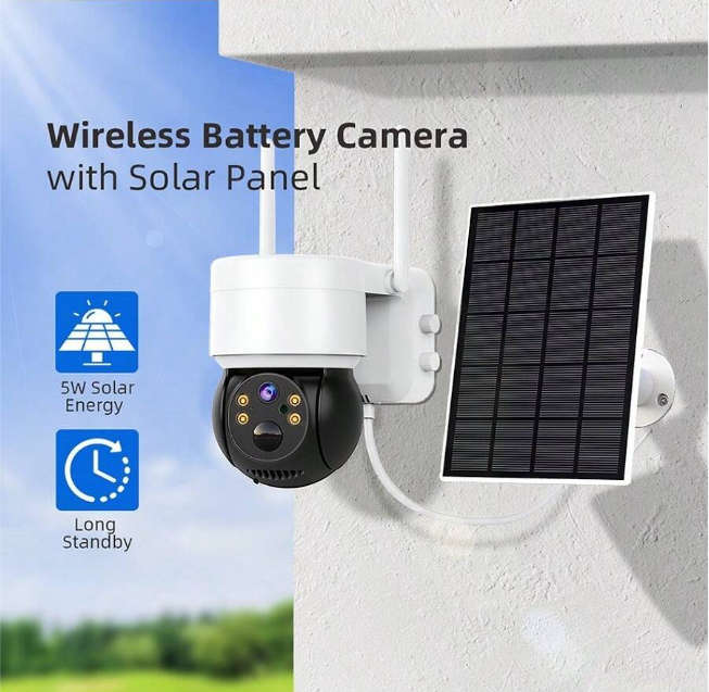 4G Solar Powered Surveillance Camera With PIR Human Detection(4G ONLY- NOT WIFI COMPATIBLE)