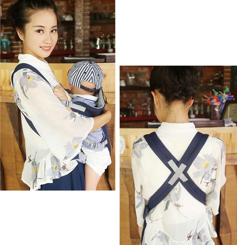 Multi Functional Baby Hip Seat Carrier - BLUE(MINOR BOX DAMAGE)