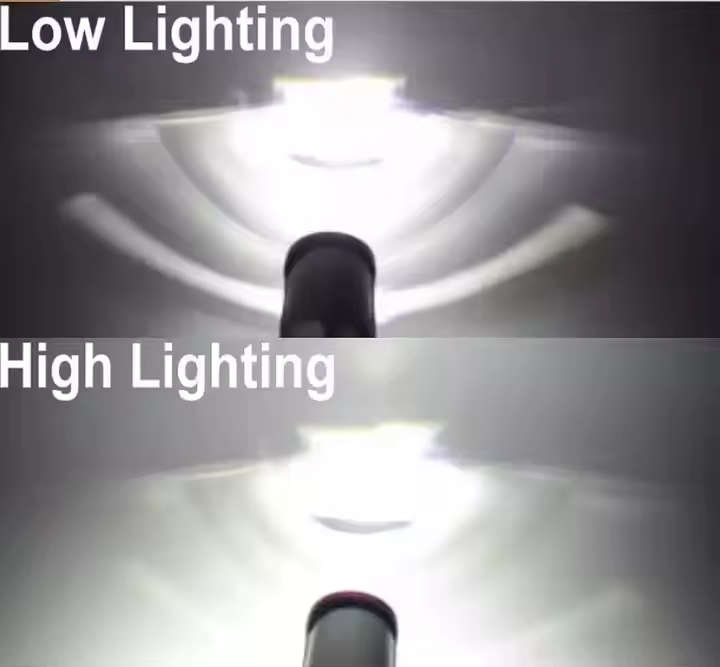 2pcs H4 LED Projector Mini Lens Headlight Bulbs(SCRATCH MARKS ON PLUGS FOR TESTING ONLY-NEW)