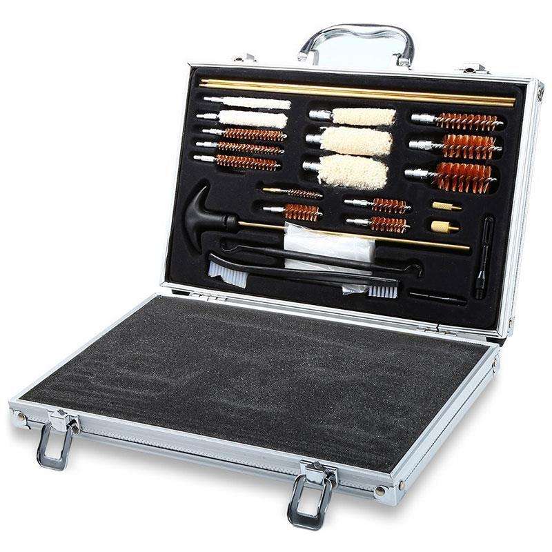 Sport 74PCS Universal Gun Cleaning Kit Pistol Hunting Rifle Shotgun Firearm
