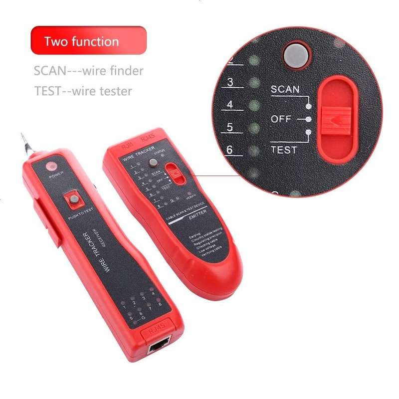 Ethernet Network Cable Tester LAN Wire Tracker