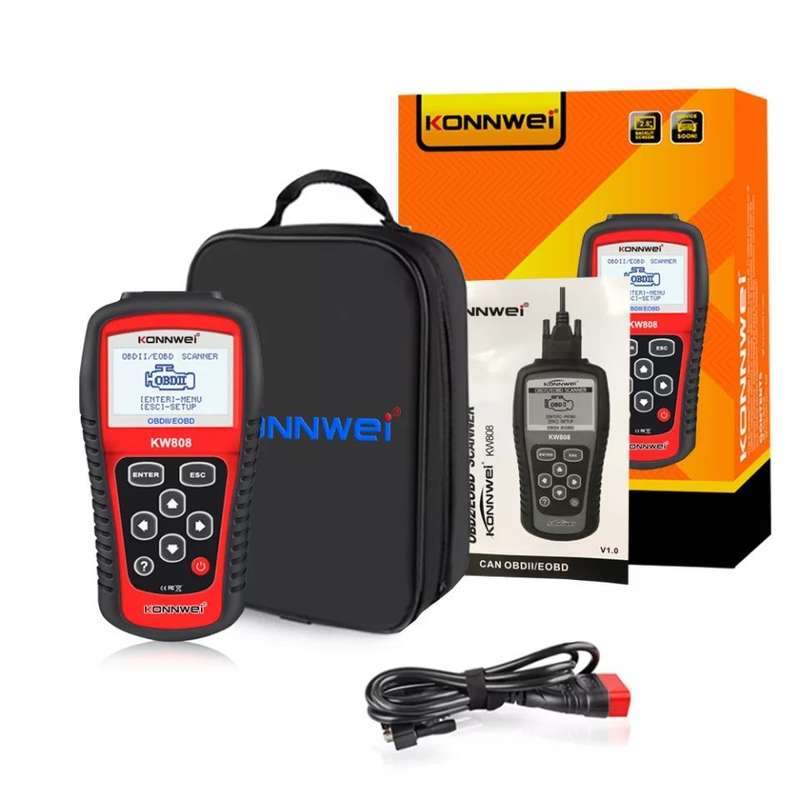 KW808 OBD2 EOBD Automotive Scanner
