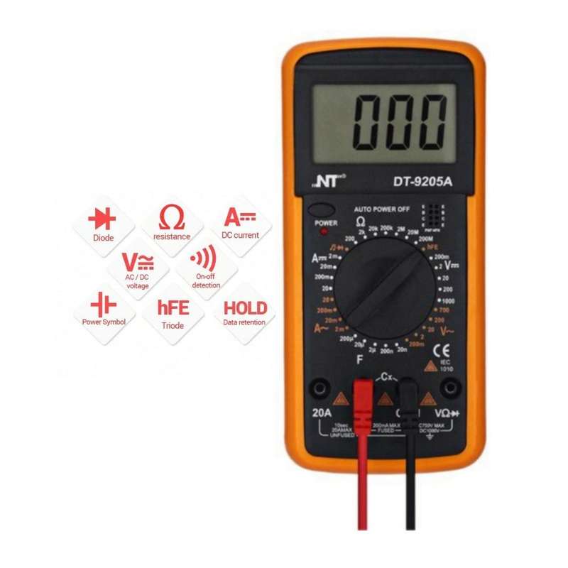 Digital Multimeter Electronic Measuring Instrument