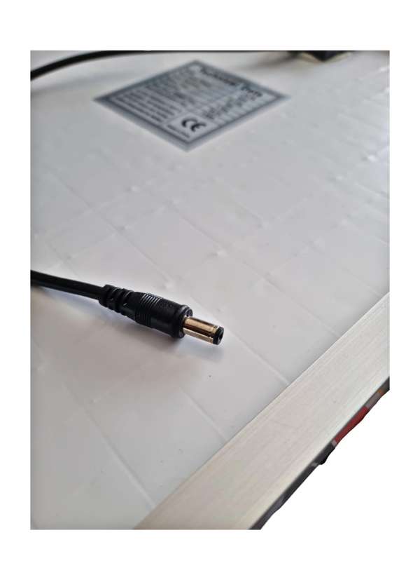 28w High Efficiency Solar Panel-DC Plug(No Bracket Included)