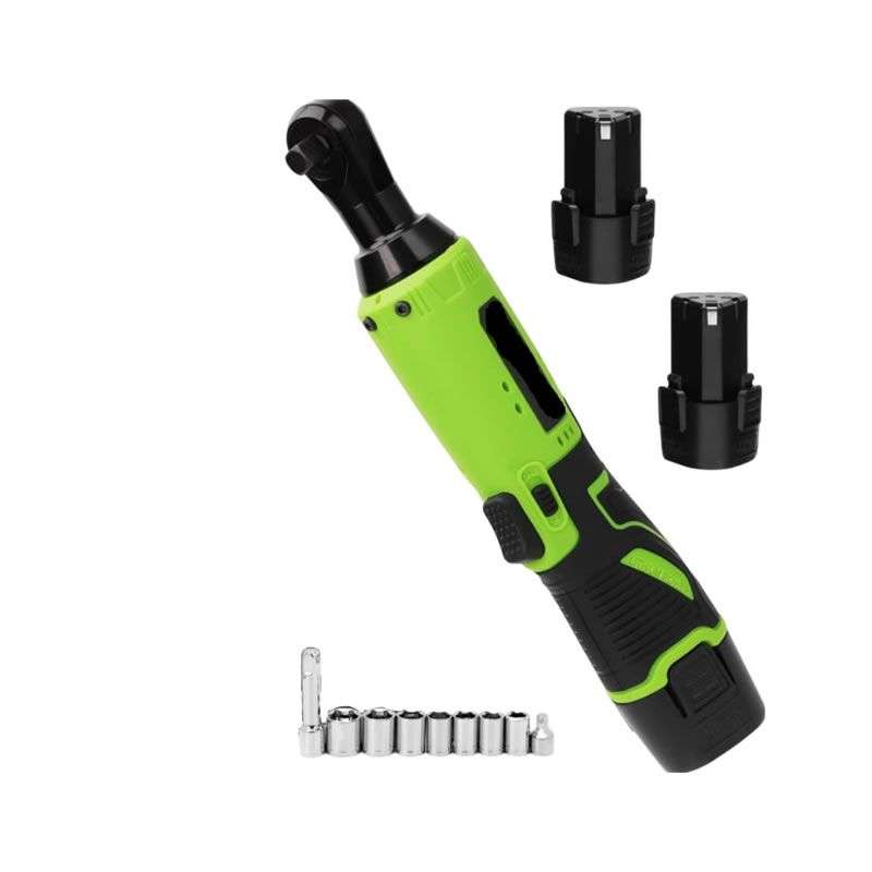 12 PC 90 Degree Cordless Rechargeable Ratchet Wrench