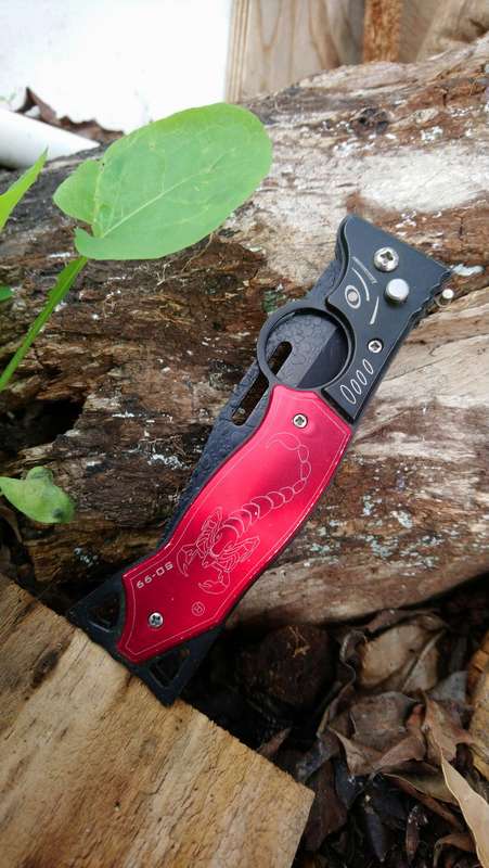 original scorpion folding knife