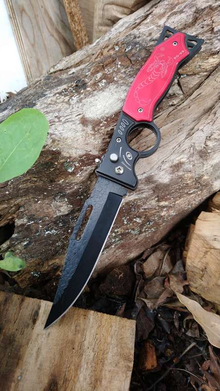 original scorpion folding knife