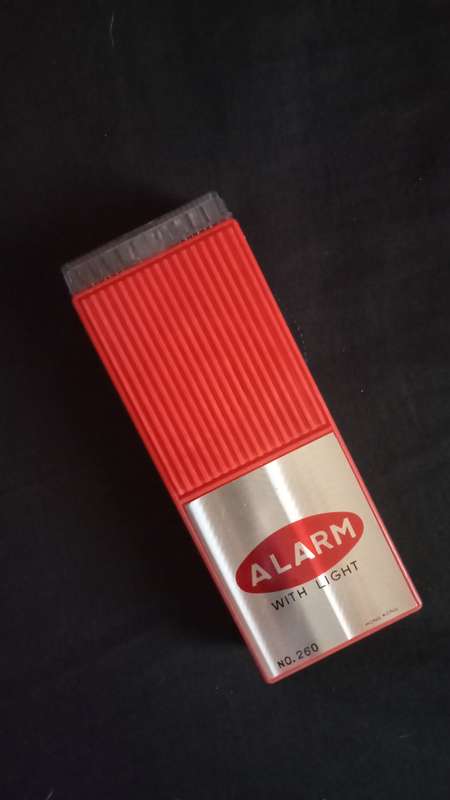 personal defense alarm and light