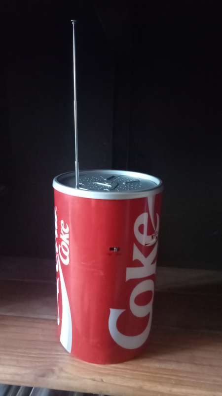 1991 Vintage giant Coca-Cola Radio