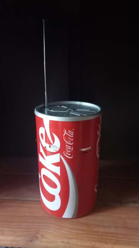 1991 Vintage giant Coca-Cola Radio