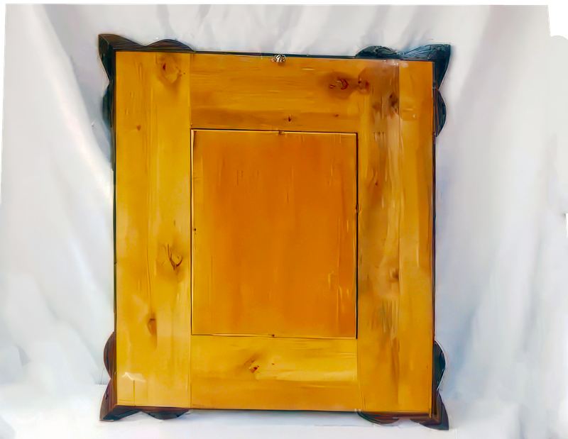 Stunning Eastern Mirror in Delicately Painted Frame
