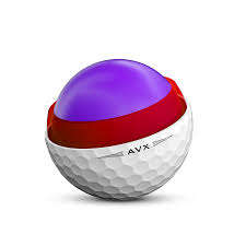 #6 X C GRADE GOLF BALLS + 1 X NEW AVX