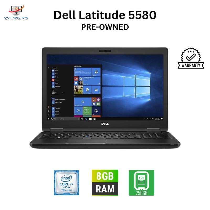Dell Latitude 5580 Core i7 vPro 7th Gen