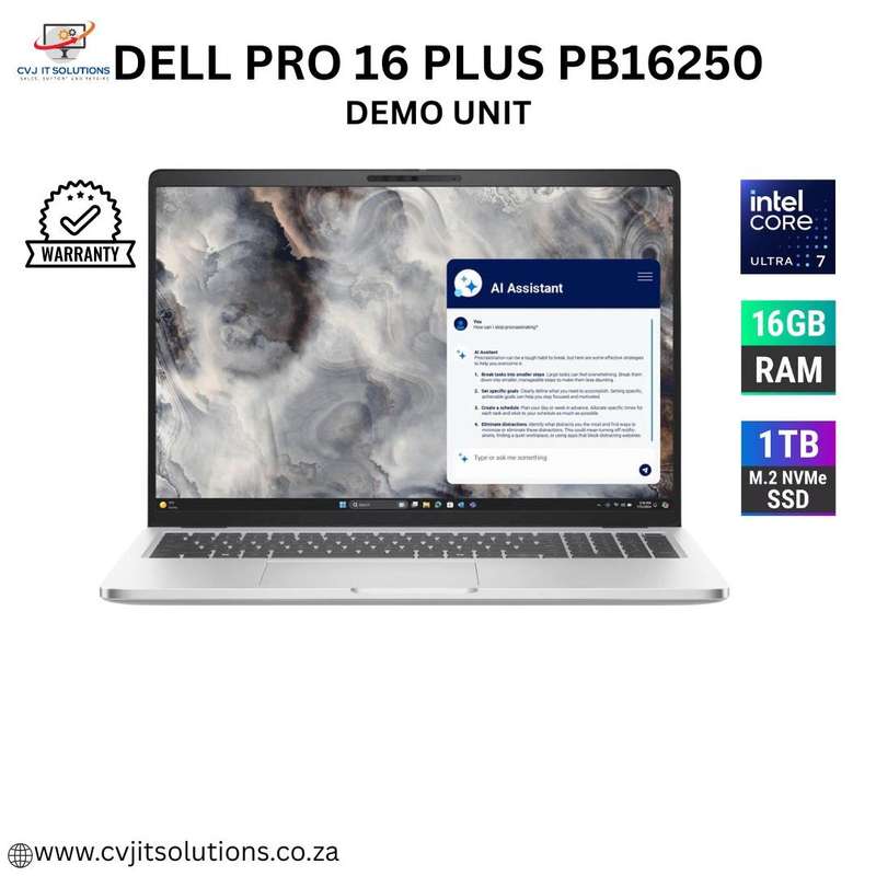 Dell Pro 16 Plus PB16250 Intel Core Ultra 7