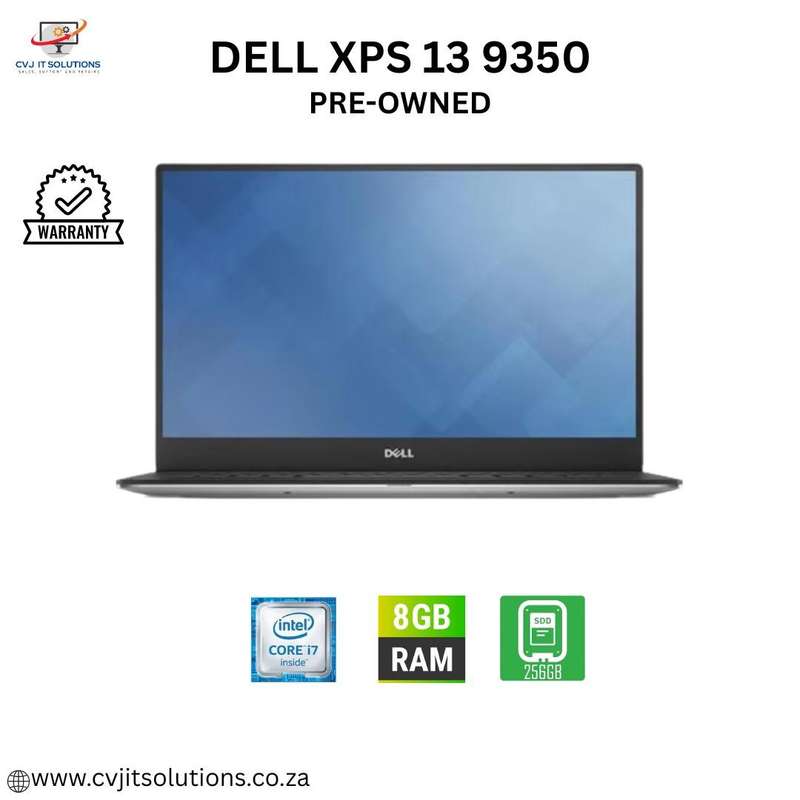 Dell XPS 13 9350 Core i7 6th Gen