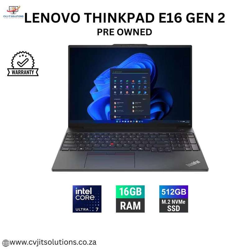 Lenovo ThinkPad E16 Gen2 Intel Core Ultra 7