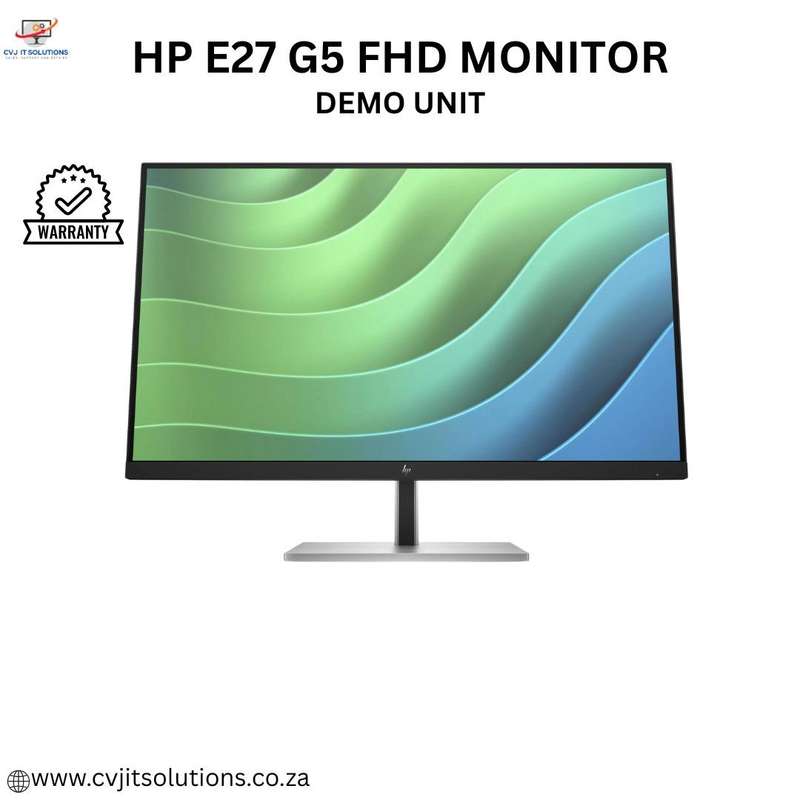 HP E27 G5 27 inch FHD IPS Monitor