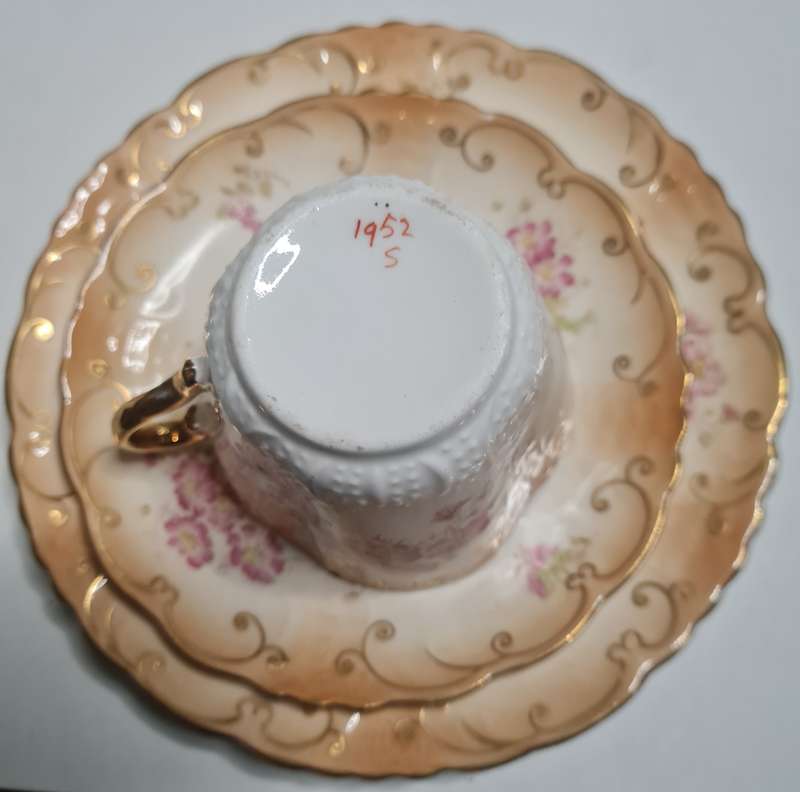 Foley China Works Trio ( cup saucer and plate ) Daisy pattern