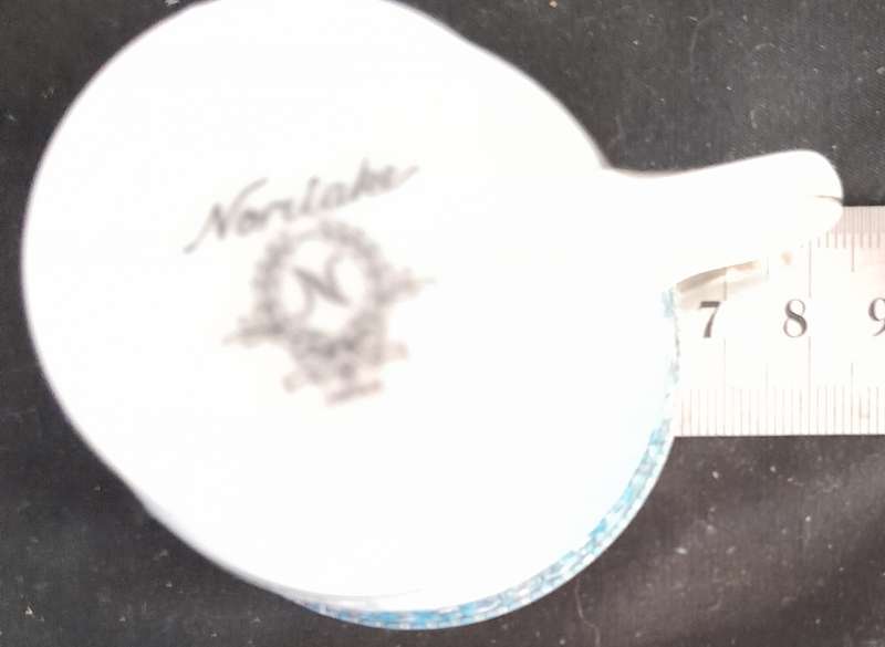 Noritake duo, gilt edged, pattern 6857 Harcourt
