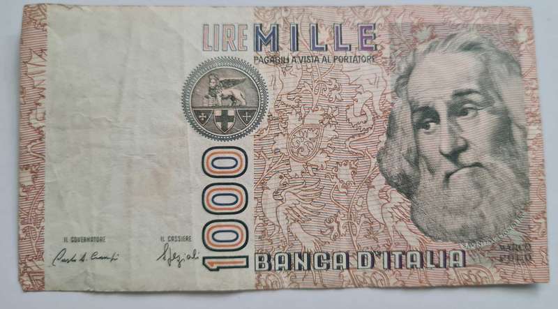 Bank of Italy 1000 Lira