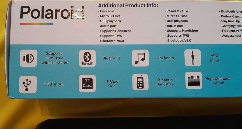 Polaroid PSB730 mini soundbar