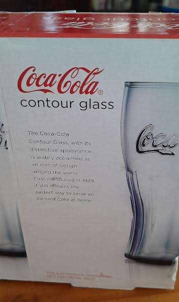 Coca-Cola Contour Glasses 3 Pack