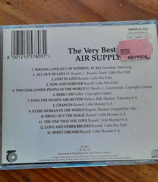 The Very Best Of-Air Supply