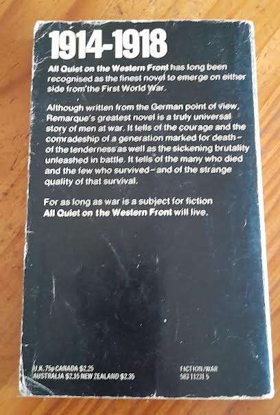All Quiet on the Western Front-Erich Maria Remarque
