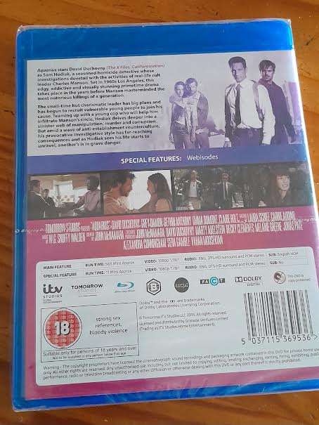 Aquarius Season 1 Blu-Ray(Sealed)