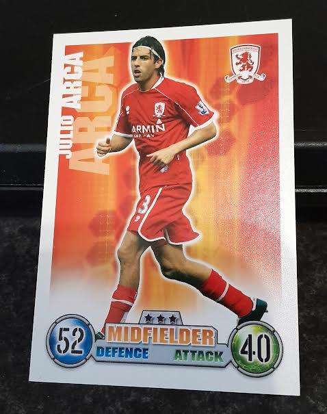 Topps Match Attax Julio Arca