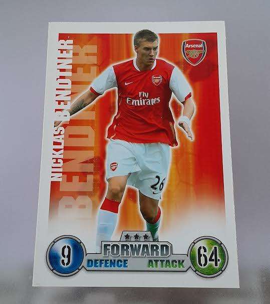Topps Match Attax Arsenal 2007(9 Cards)