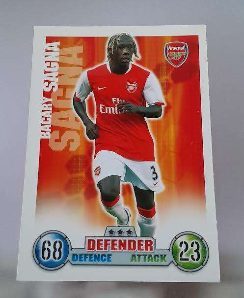 Topps Match Attax Arsenal 2007(9 Cards)
