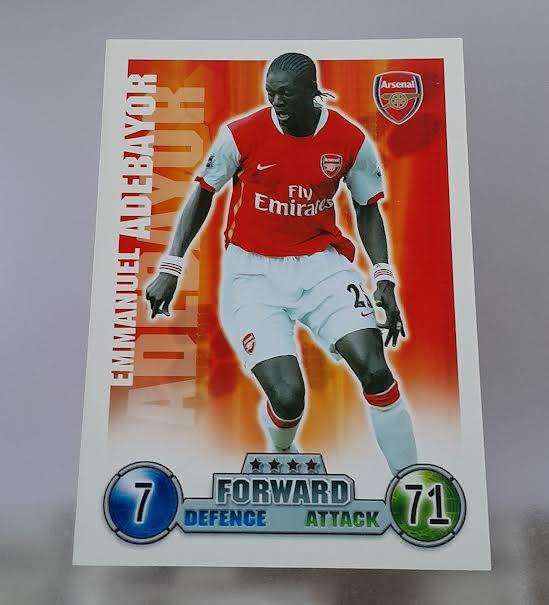 Topps Match Attax Arsenal 2007(9 Cards)