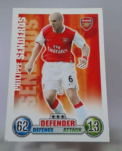 Topps Match Attax Arsenal 2007(9 Cards)