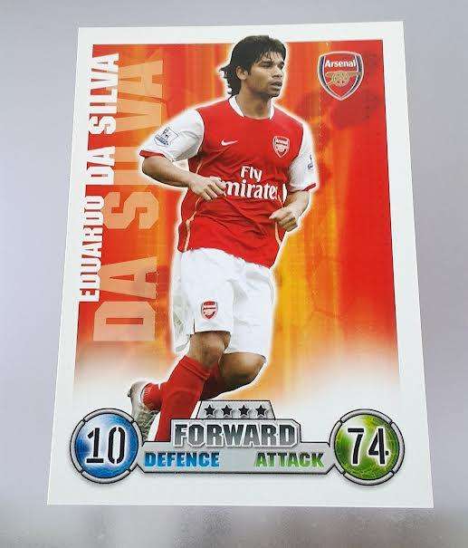 Topps Match Attax Arsenal 2007(9 Cards)