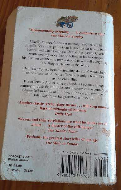 As the crow flies-Jeffrey Archer